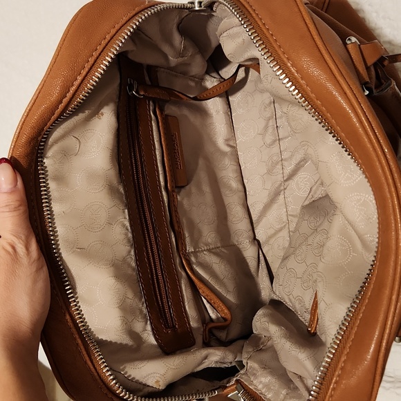 Michael Kors Cognac leather bag - Picture 3 of 5